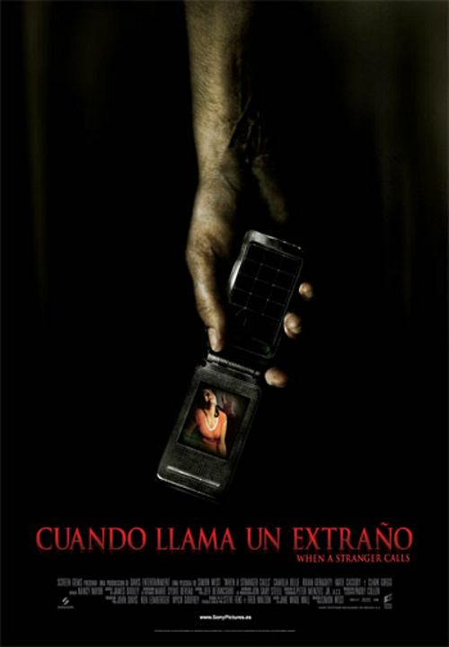 Cuando un extraño llama : Póster