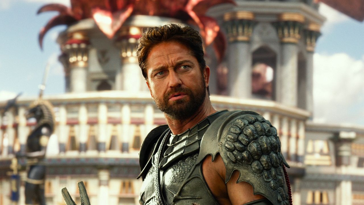 Dioses de Egipto : Foto Gerard Butler