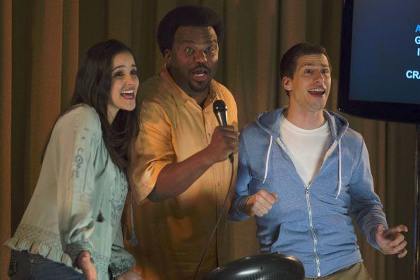 Brooklyn, Precinto 99 : Foto Craig Robinson, Andy Samberg, Melissa Fumero