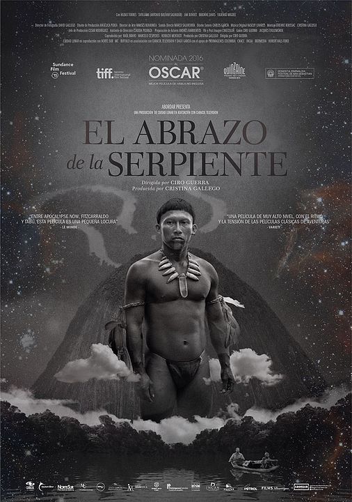 El abrazo de la serpiente : Póster