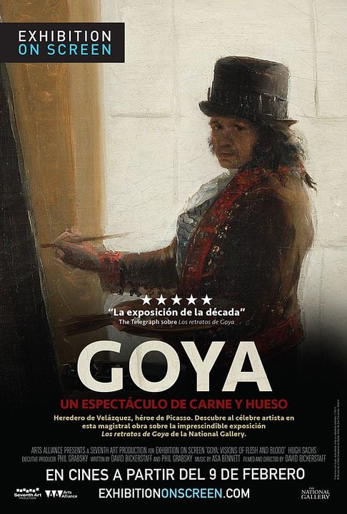 Goya: Un espectáculo de carne y hueso : Póster