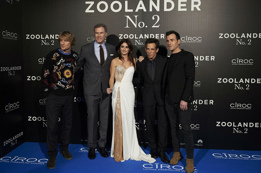 Zoolander 2 : Cobertura de revista Ben Stiller, Will Ferrell, Owen Wilson, Penélope Cruz