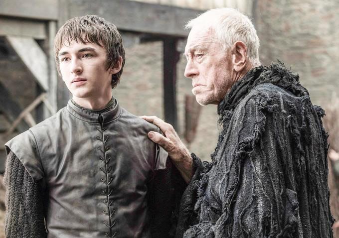 Foto Isaac Hempstead Wright, Max von Sydow