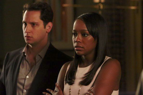 How To Get Away With Murder : Foto Matt McGorry, Aja Naomi King