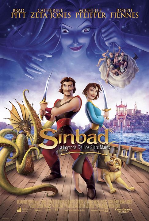Sinbad: La leyenda de los Siete Mares : Póster