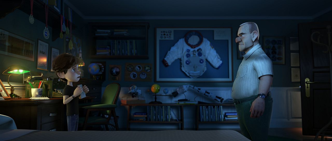 Una familia espacial : Foto