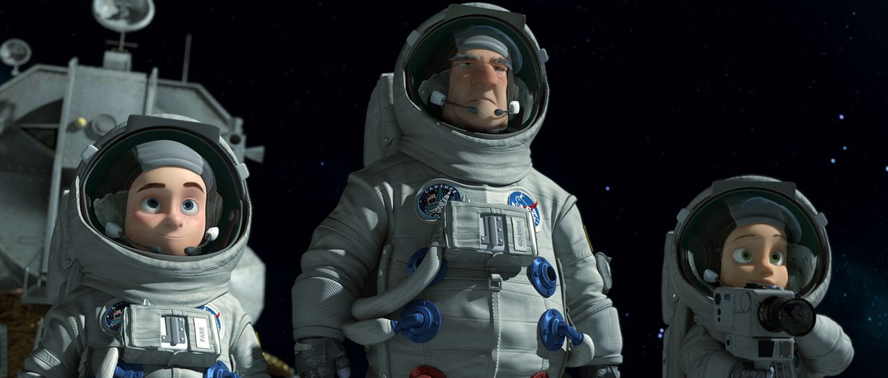 Una familia espacial : Foto