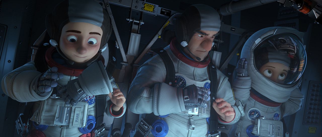 Una familia espacial : Foto