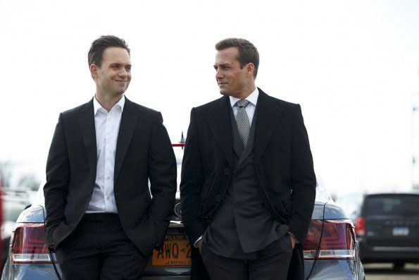 Suits : Foto Patrick J. Adams, Gabriel Macht