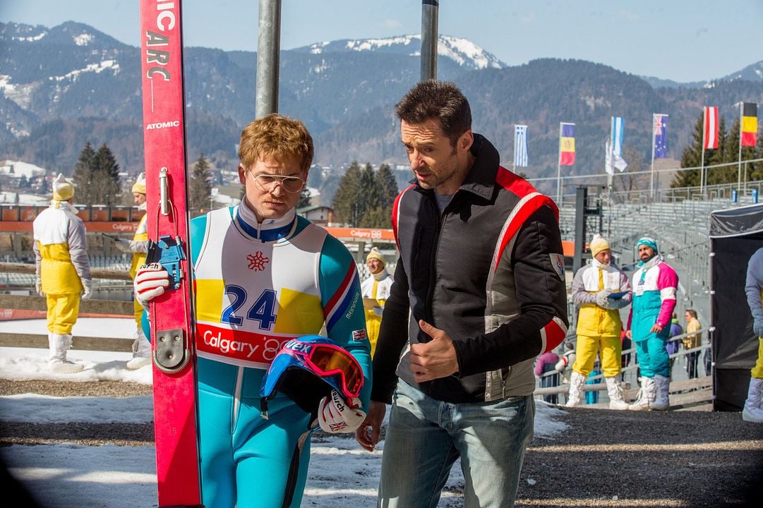 Volando alto : Foto Taron Egerton, Hugh Jackman