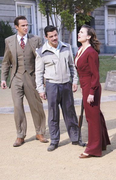 Agente Carter : Foto Dominic Cooper, Hayley Atwell, James D'Arcy