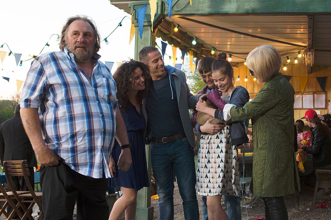 Foto Chantal Lauby, Gérard Depardieu