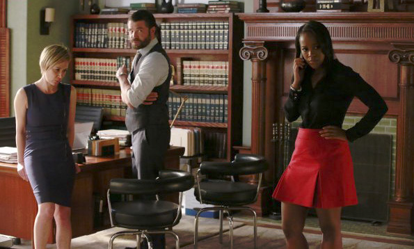 How To Get Away With Murder : Foto Charlie Weber, Liza Weil, Aja Naomi King