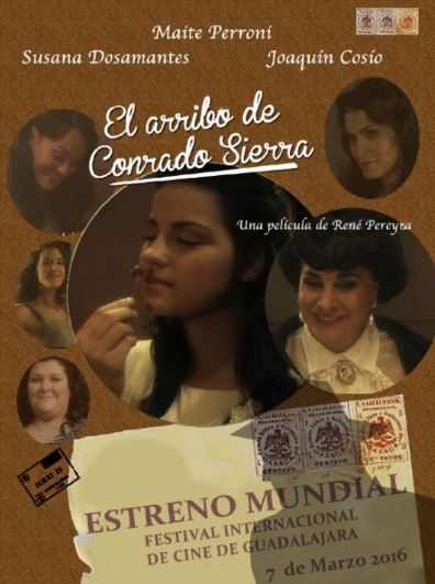 El arribo de Conrado Sierra : Póster