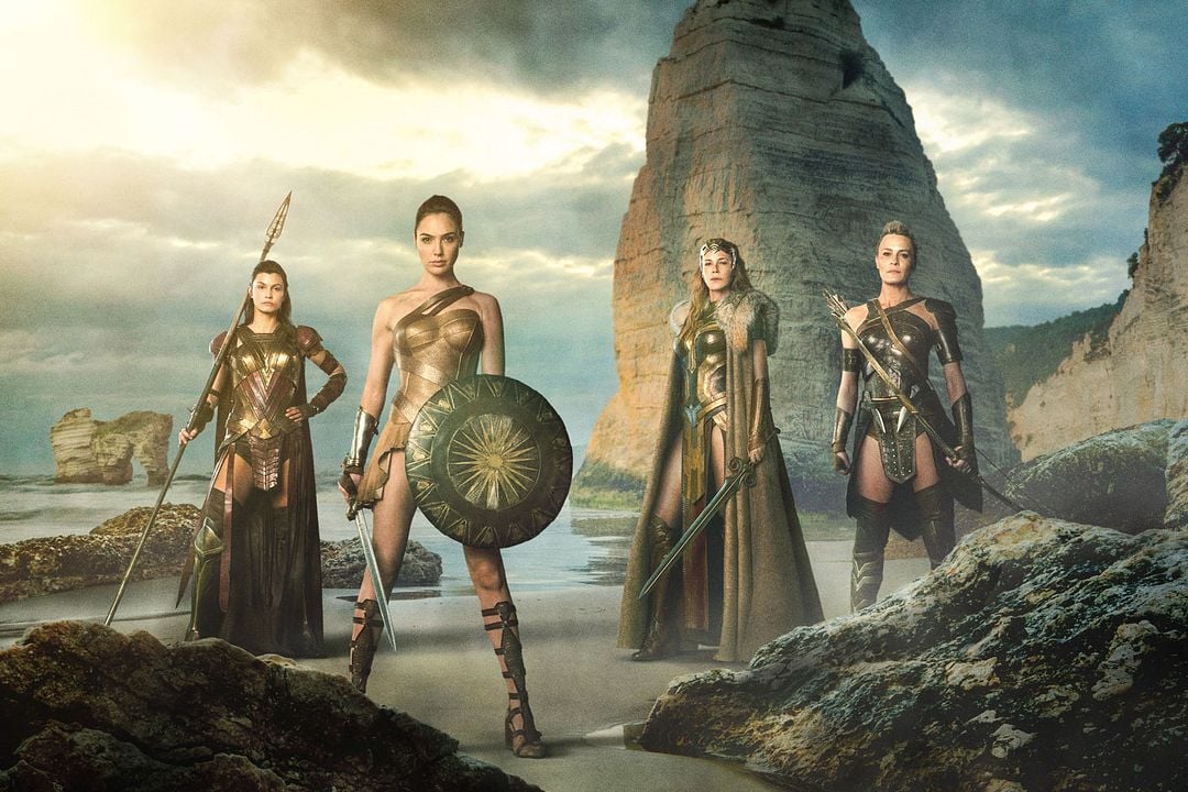 Mujer Maravilla : Foto Robin Wright, Gal Gadot, Connie Nielsen