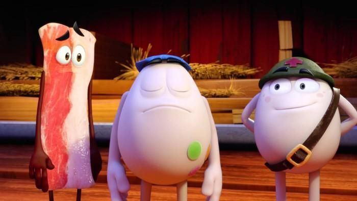 Un gallo con muchos huevos : Foto