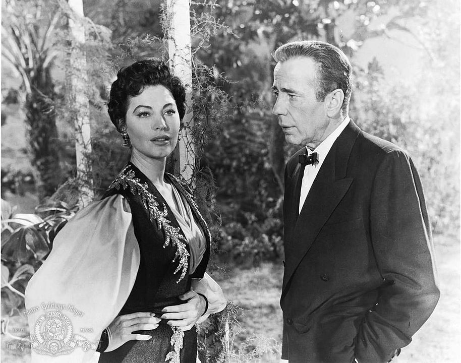 Foto Humphrey Bogart, Ava Gardner