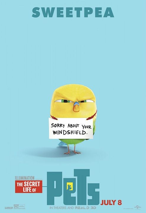 La vida secreta de tus mascotas : Póster