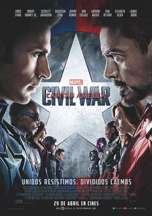 Capitán América: Civil War : Póster