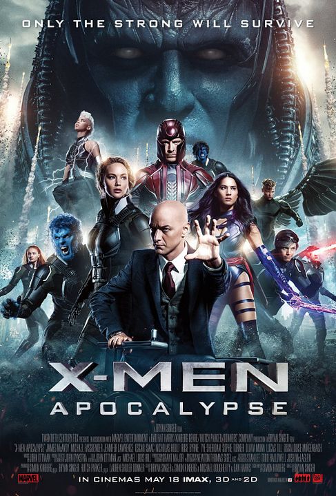 X-Men: Apocalipsis : Póster