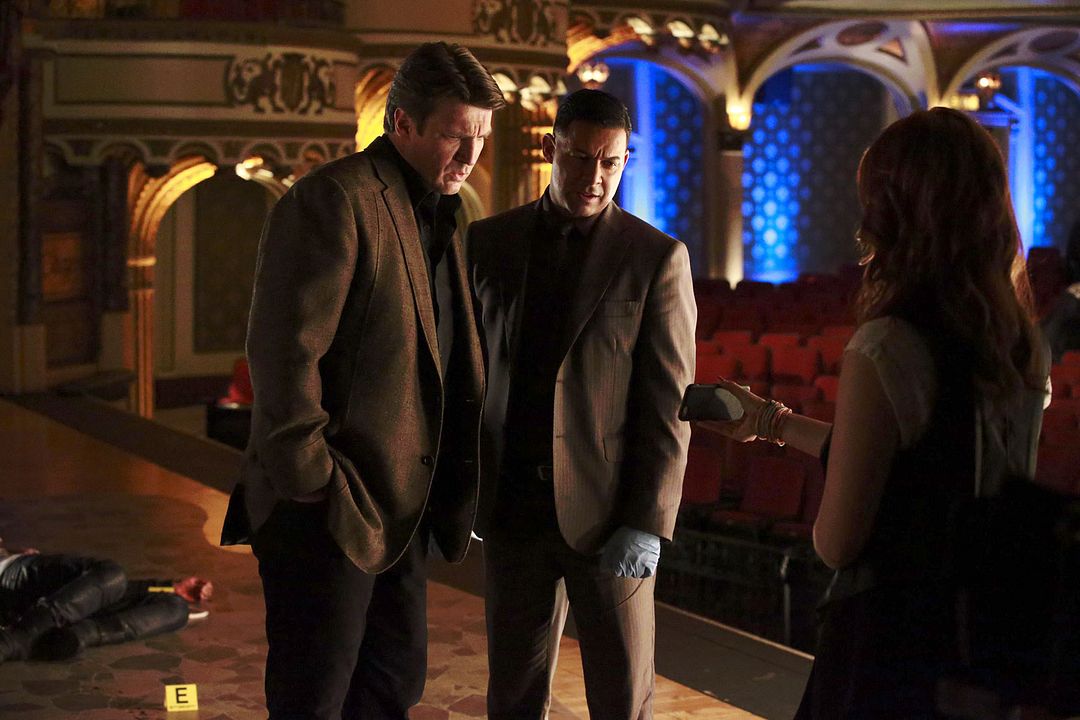 Castle : Foto Jon Huertas, Nathan Fillion