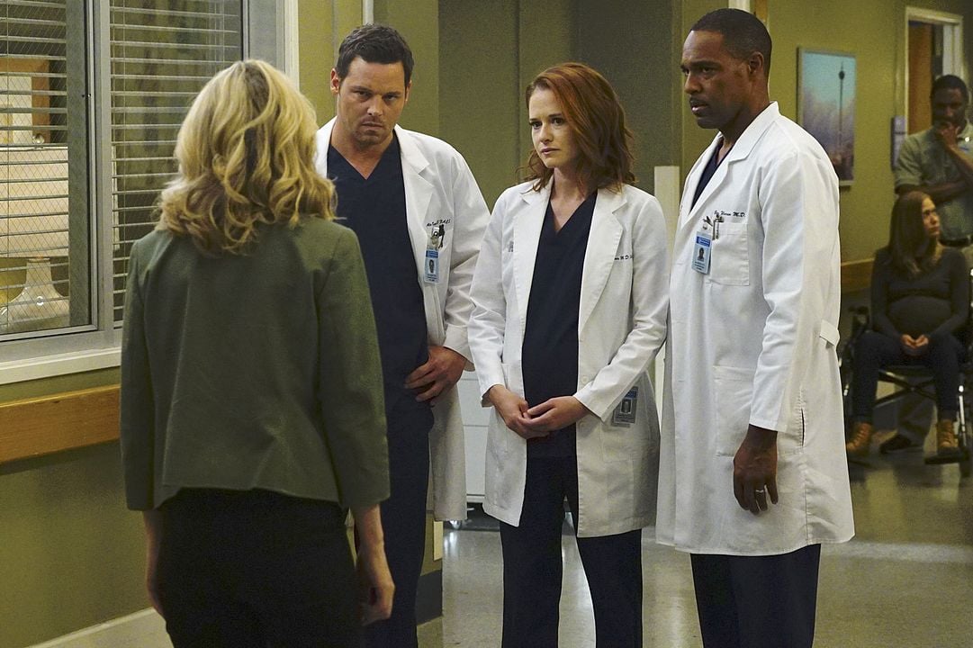Grey's Anatomy : Foto Sarah Drew, Jason George (II), Justin Chambers (I)