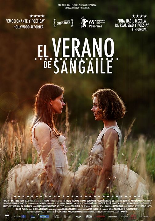 El verano de Sangaile : Póster