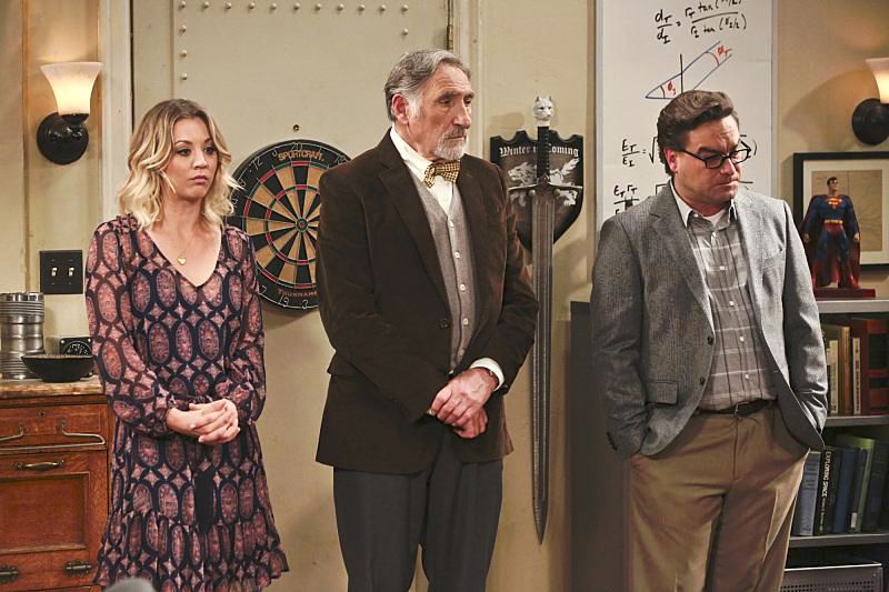 The Big Bang Theory : Foto Kaley Cuoco, Johnny Galecki, Judd Hirsch