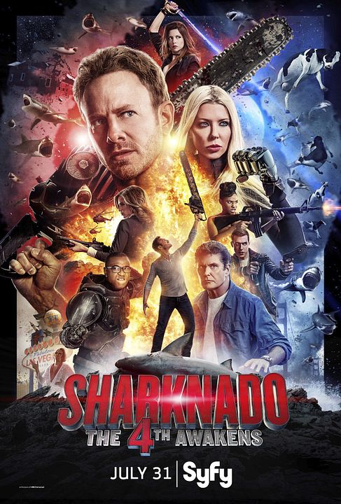 Sharknado 4: The 4th Awakens : Póster