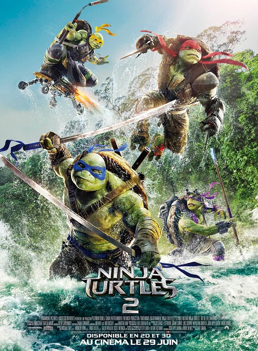 Tortugas Ninja 2: Fuera de las sombras : Póster