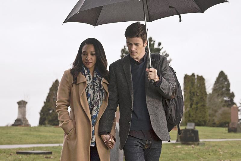 Flash : Foto Grant Gustin, Candice Patton