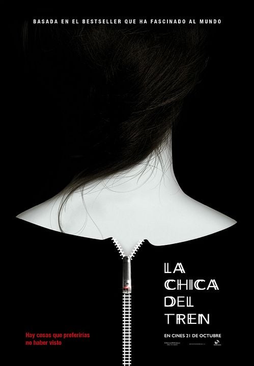 La chica del tren : Póster