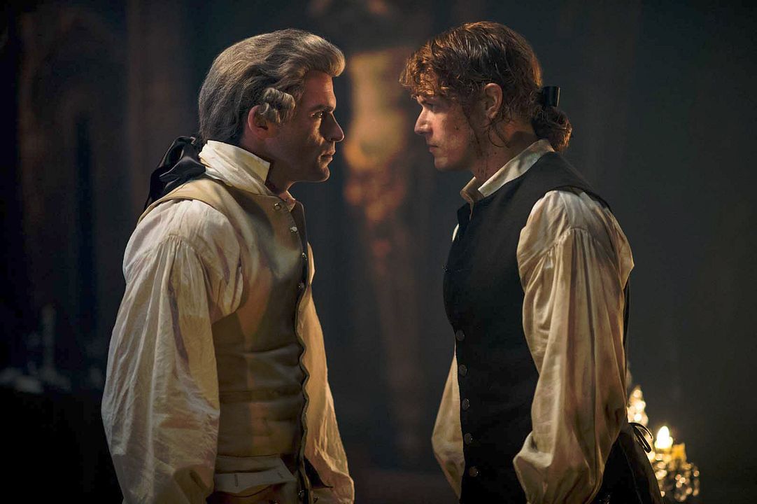 Outlander : Foto Sam Heughan, Stanley Weber