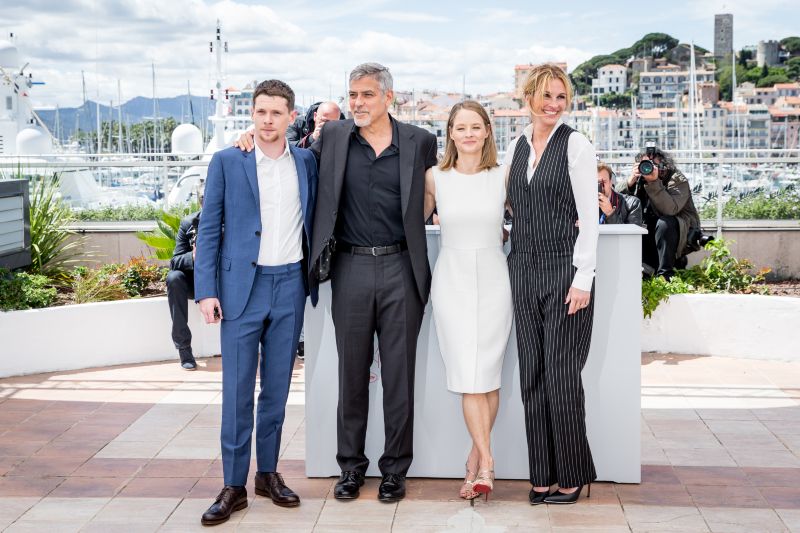Money Monster : Cobertura de revista George Clooney, Jack O'Connell, Jodie Foster, Julia Roberts