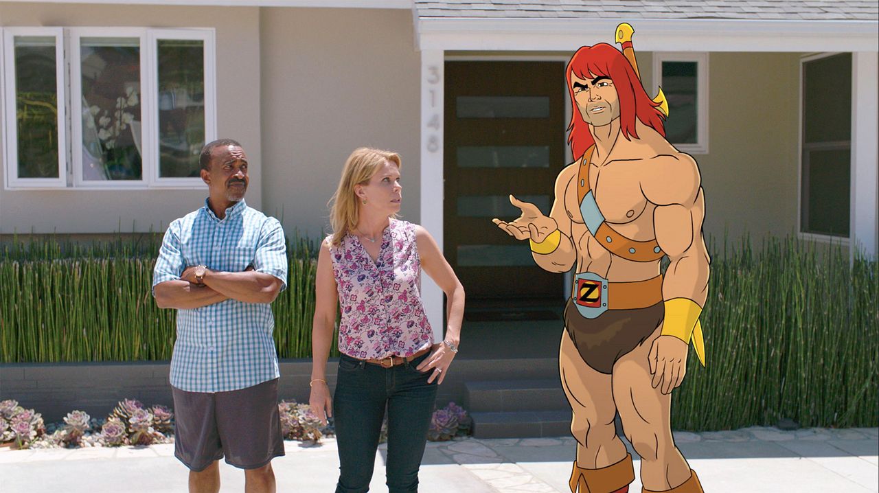 Foto Cheryl Hines, Tim Meadows