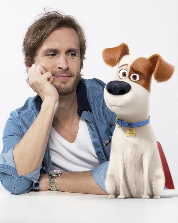 La vida secreta de tus mascotas : Cobertura de revista Philippe Lacheau