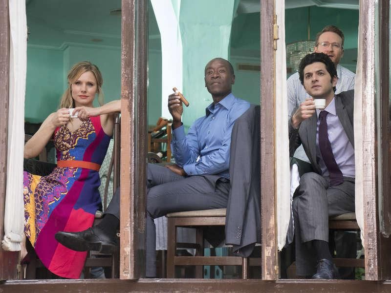 House of Lies : Foto Ben Schwartz, Kristen Bell, Don Cheadle, Josh Lawson