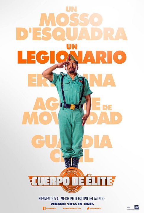 Cuerpo de élite : Póster