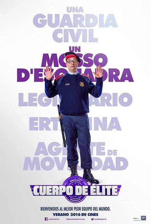 Cuerpo de élite : Póster
