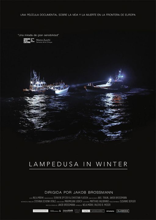 Lampedusa in Winter : Póster