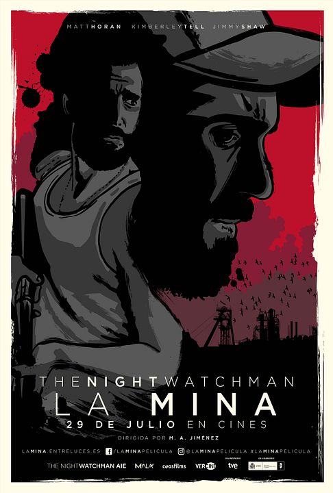 The Night Watchman. La mina : Póster