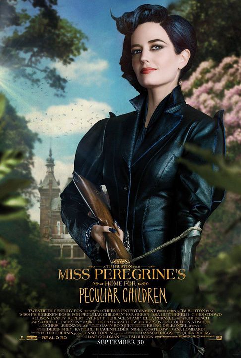 El hogar de Miss Peregrine para niños peculiares : Póster