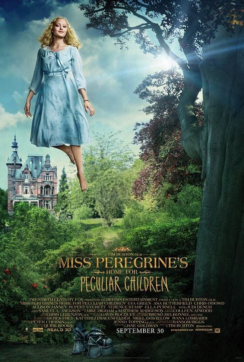 El hogar de Miss Peregrine para niños peculiares : Póster