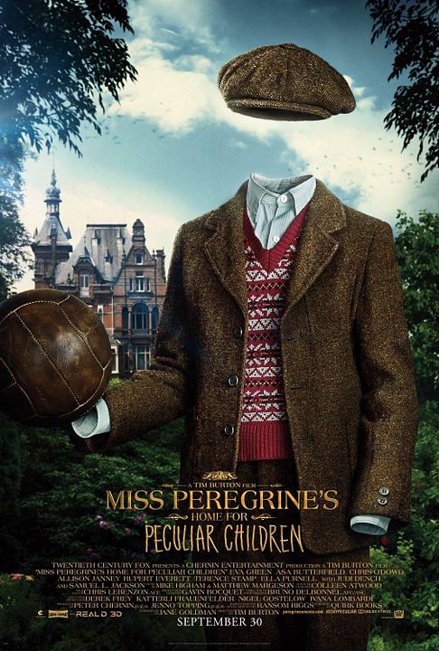El hogar de Miss Peregrine para niños peculiares : Póster