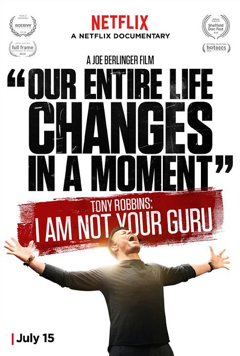 Tony Robbins: I Am Not Your Guru : Póster