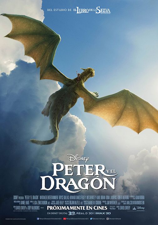 Peter y el dragón : Póster