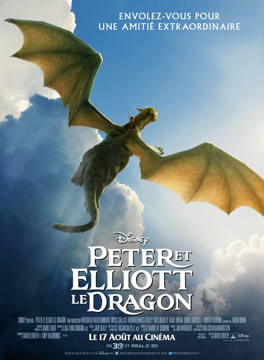 Peter y el dragón : Póster