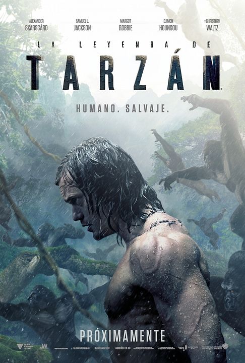 La leyenda de Tarzán : Póster