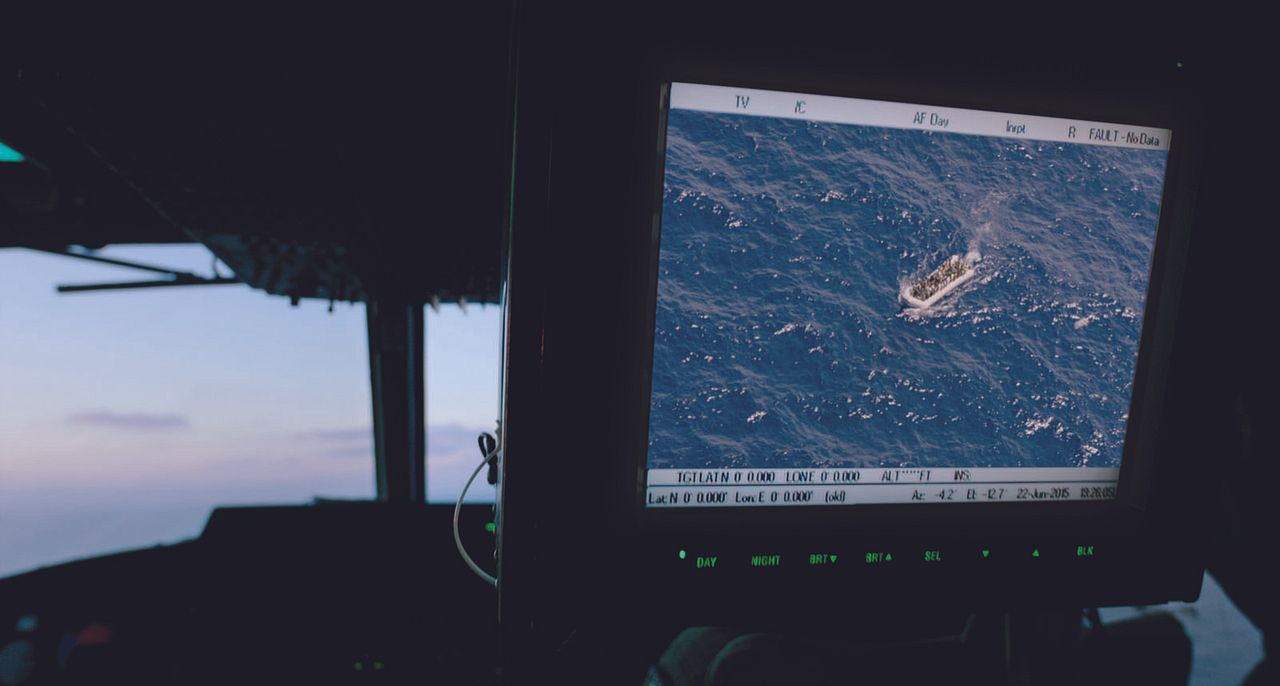 Fuego en el mar : Foto