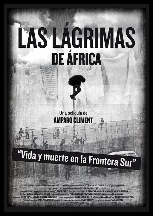 Las lágrimas de África : Póster